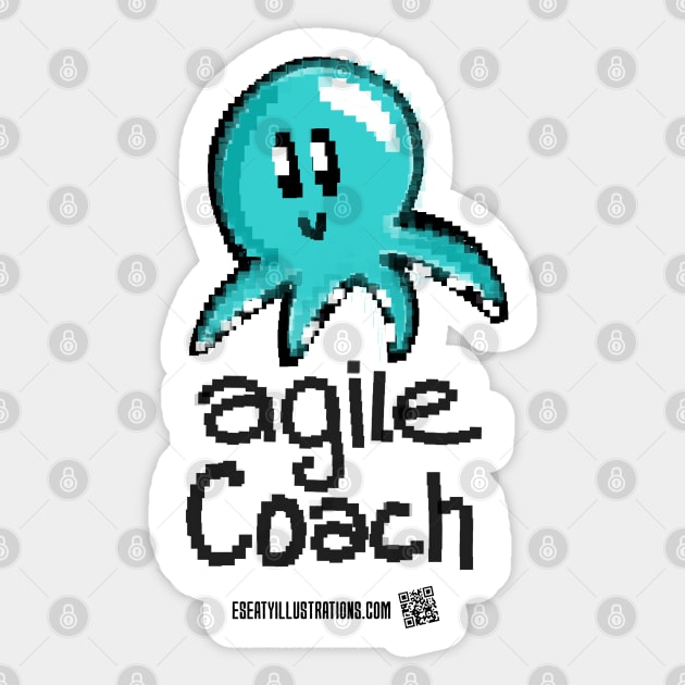 Agile Coach Pixel Art 1 Sticker by eSeaty